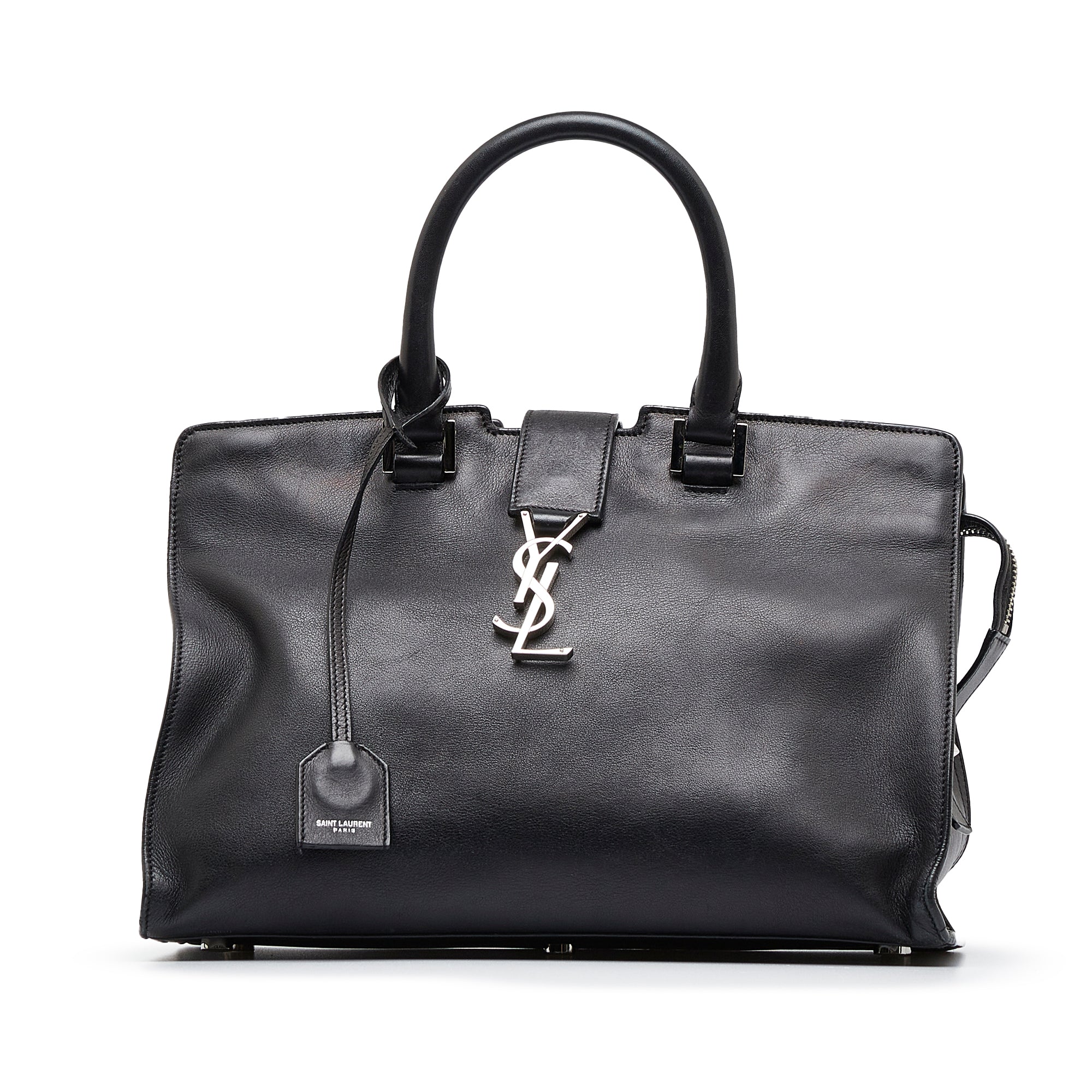 Yves Saint Laurent Downtown Black Quilted Leather
