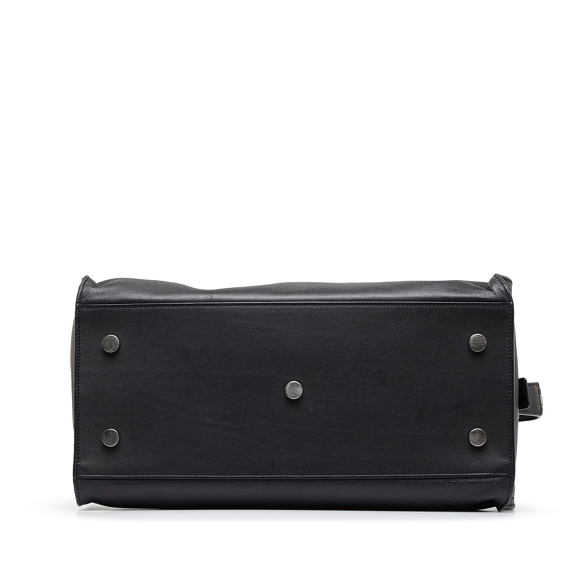 Yves Saint Laurent Downtown Black Quilted Leather