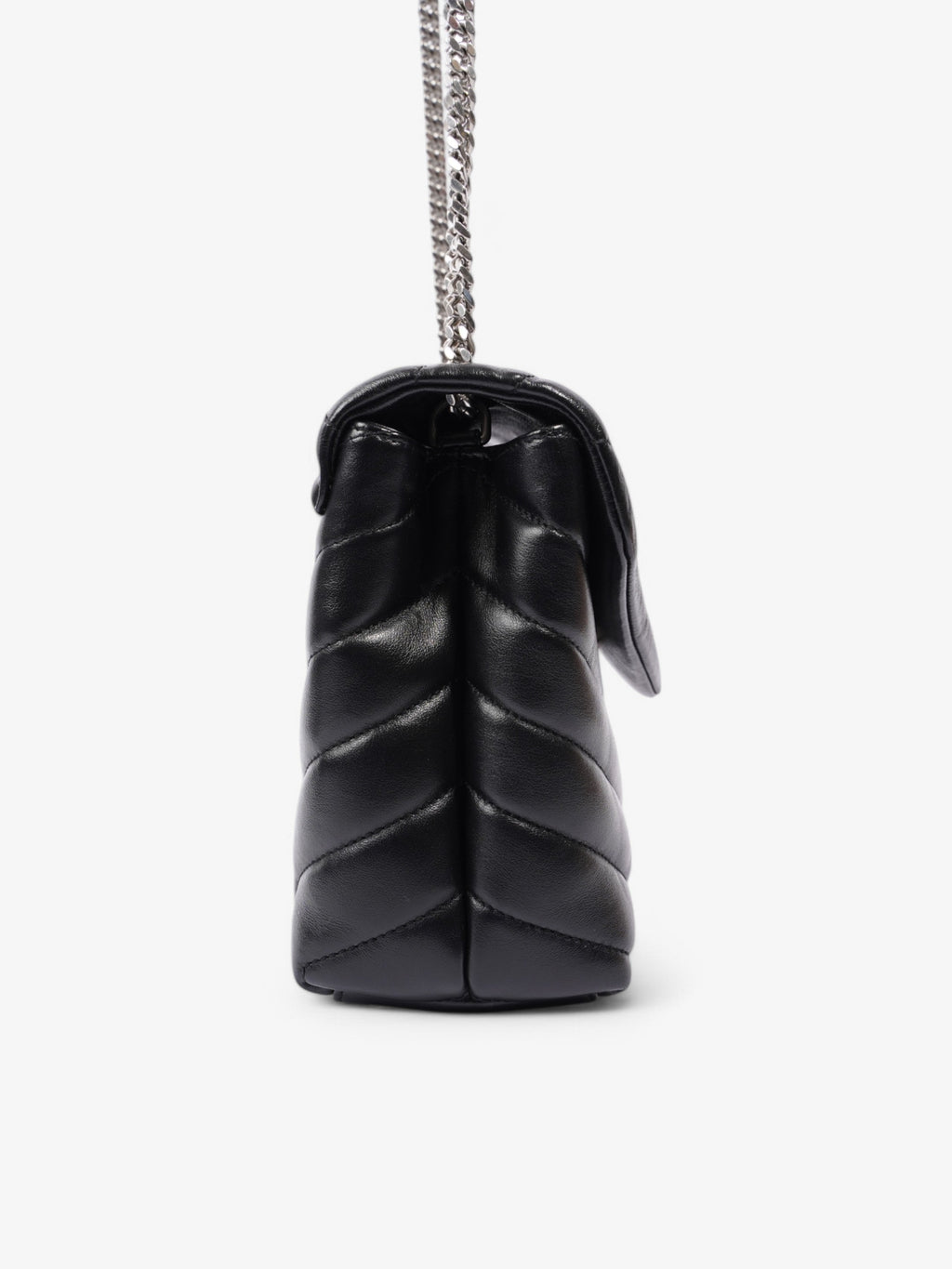 Saint Laurent Loulou Black Quilted Leather Small