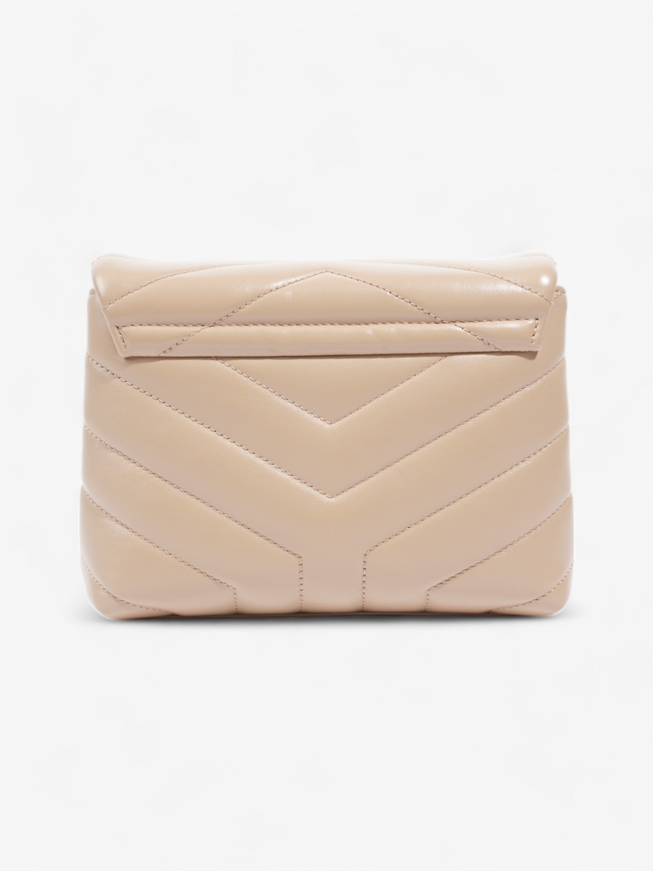Saint Laurent Lou Lou Beige Calfskin Leather Toy