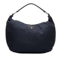 Prada Hobo Bag Blue Tessuto