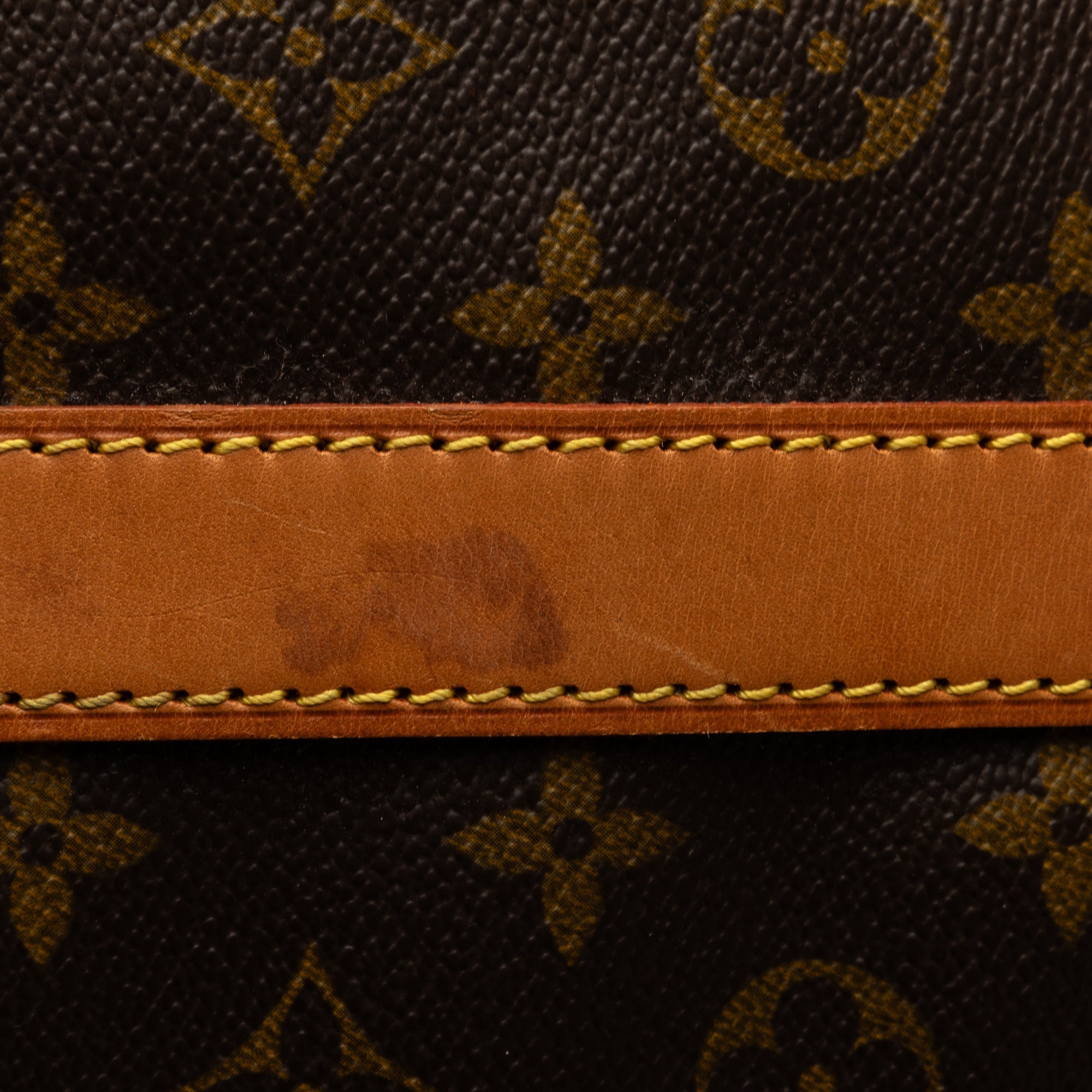 Brown Louis Vuitton Monogram Keepall Bandouliere 60 Travel Bag