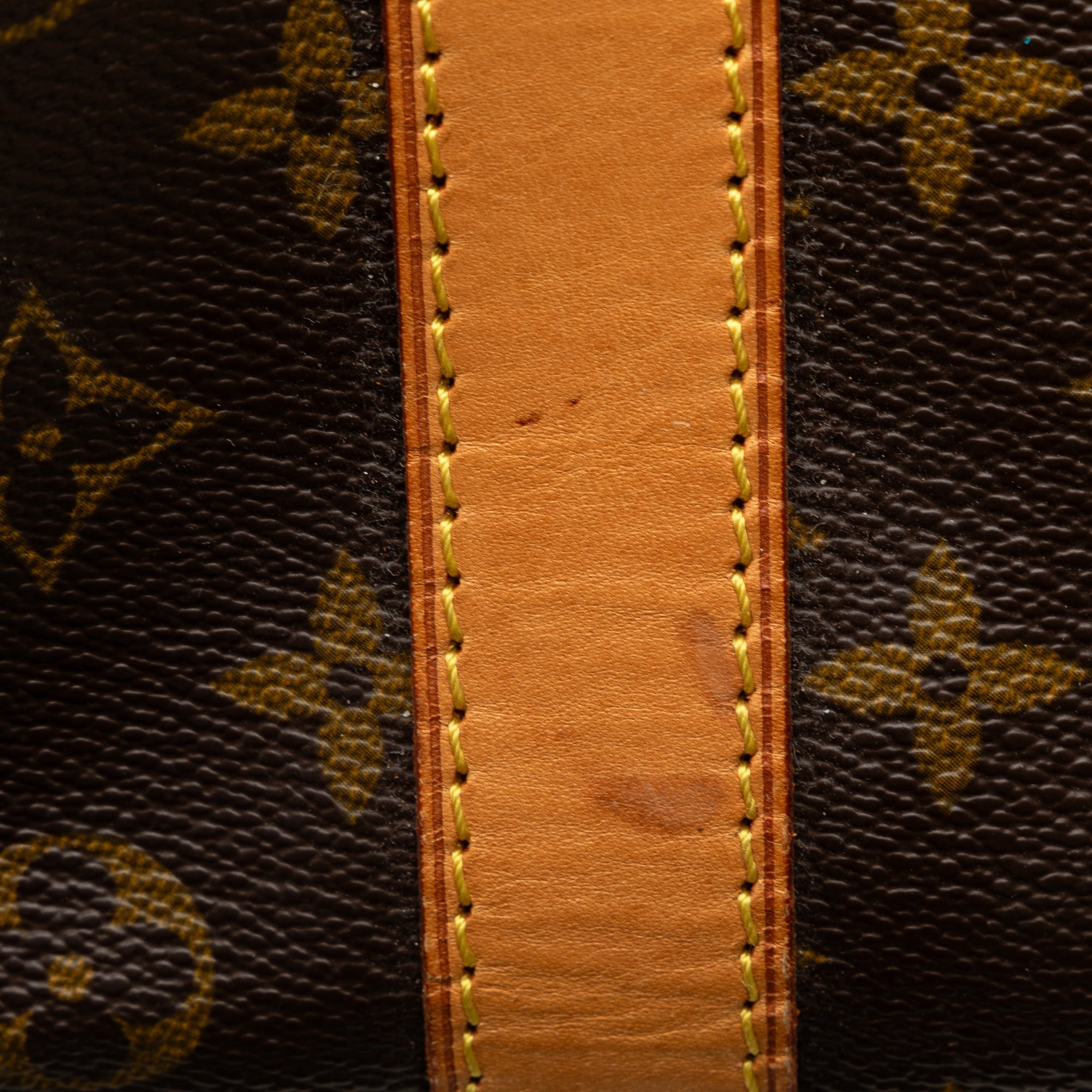 Brown Louis Vuitton Monogram Keepall Bandouliere 60 Travel Bag