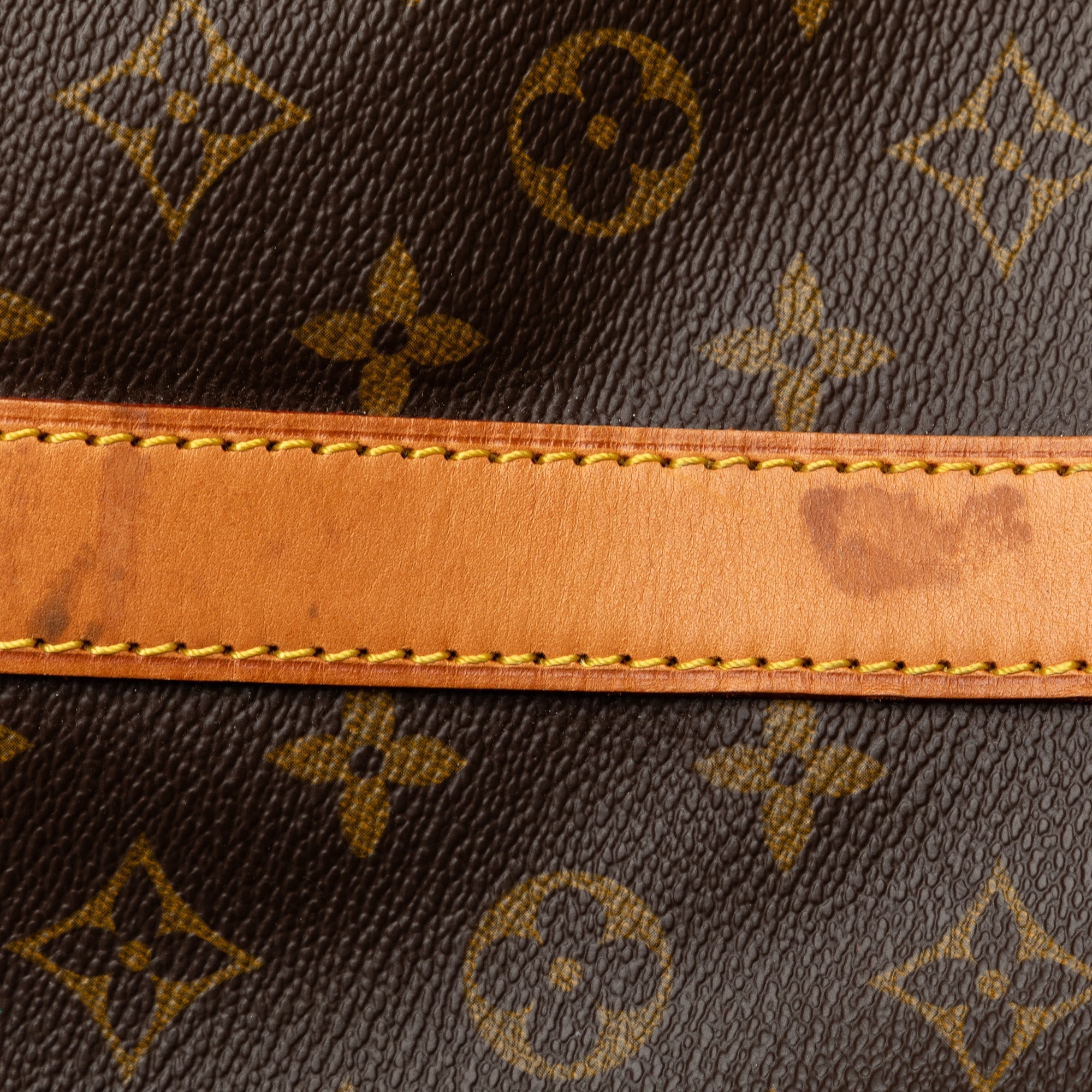 Brown Louis Vuitton Monogram Keepall Bandouliere 60 Travel Bag