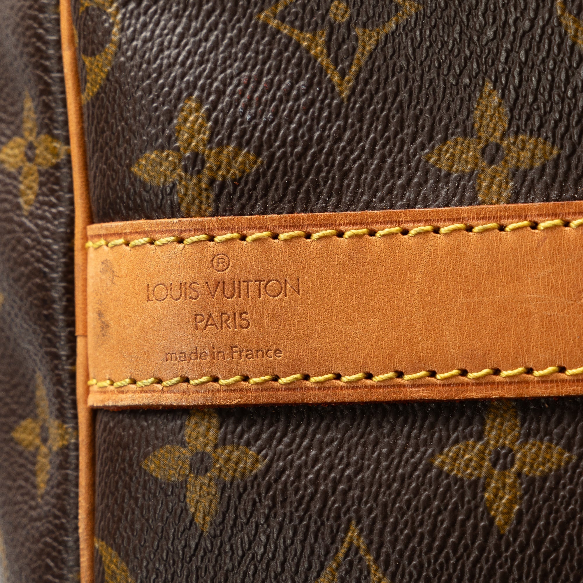 Brown Louis Vuitton Monogram Keepall Bandouliere 60 Travel Bag