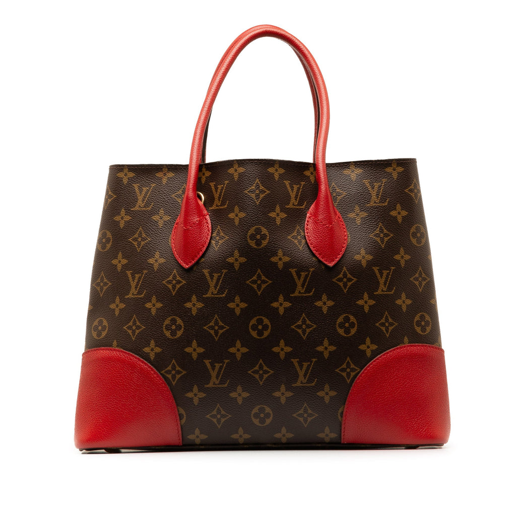 Brown Louis Vuitton Monogram Flandrin Satchel