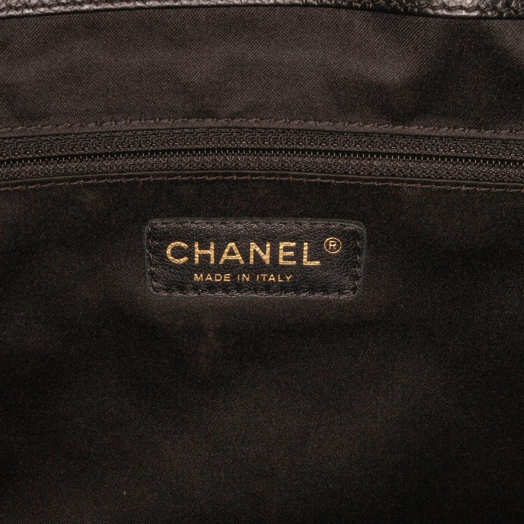 Black Chanel Caviar Grand Shopping Tote XL