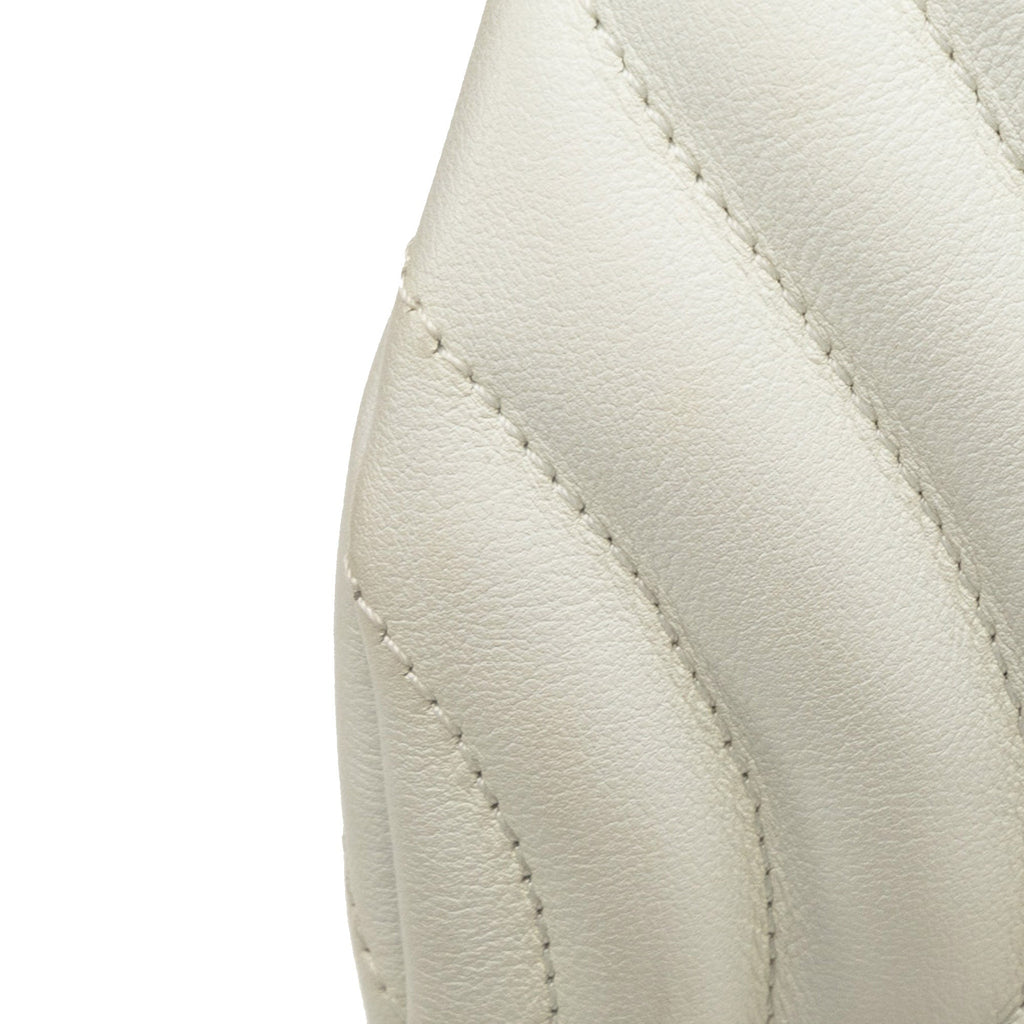 White Louis Vuitton New Wave Bumbag Belt Bag