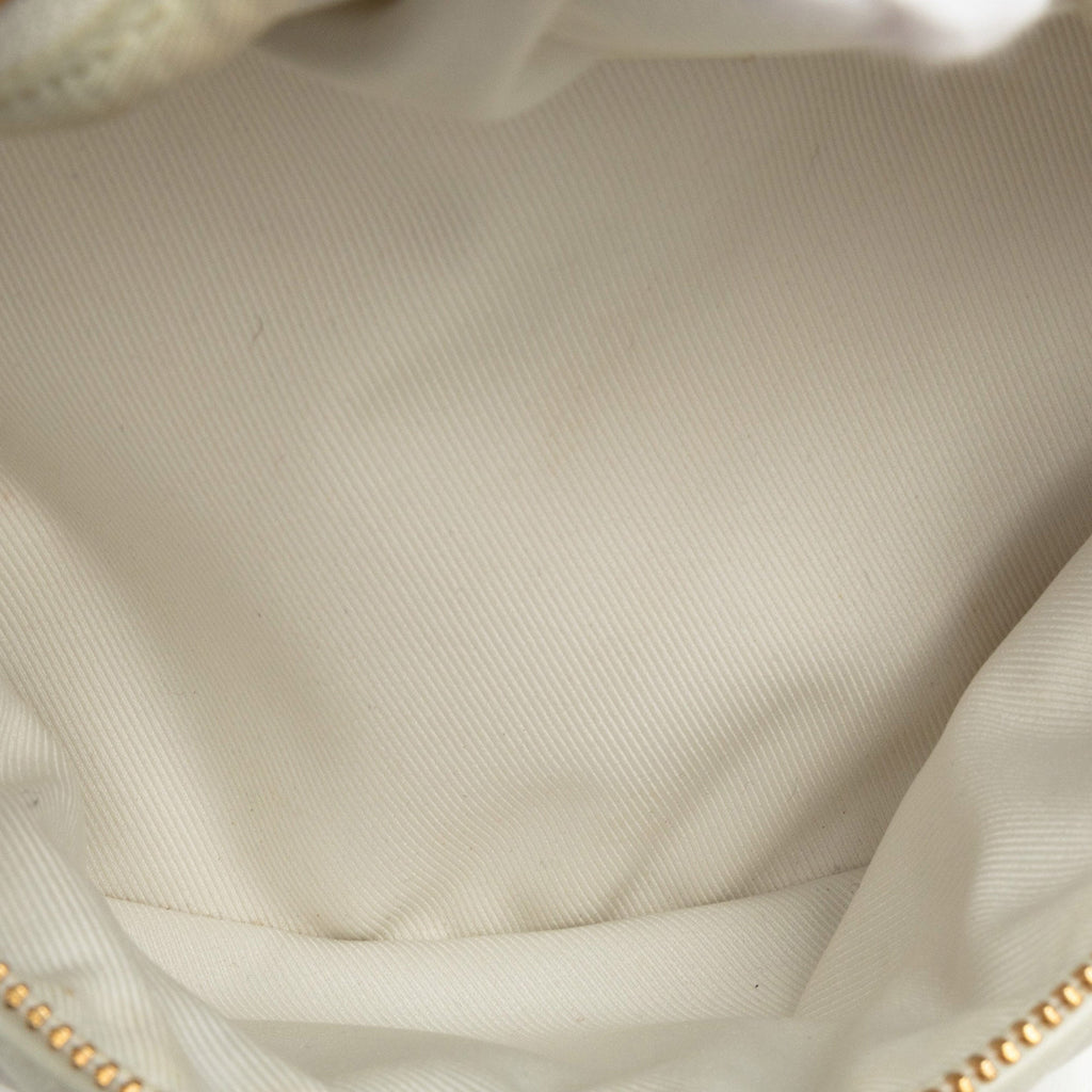 White Louis Vuitton New Wave Bumbag Belt Bag