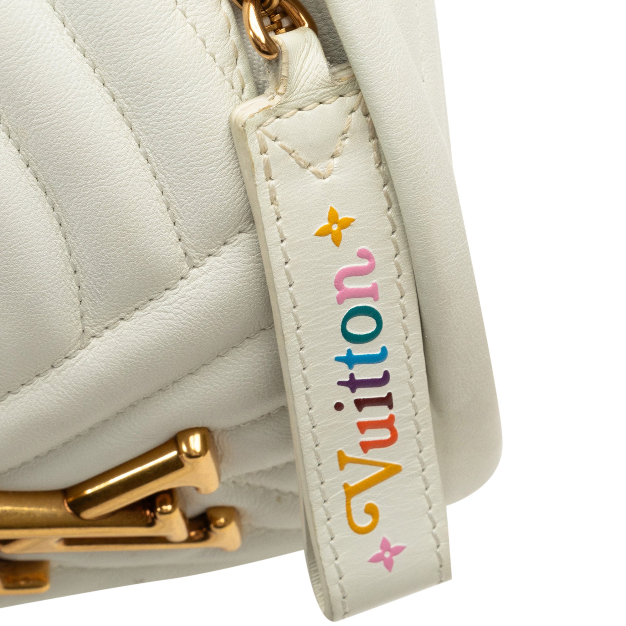 White Louis Vuitton New Wave Bumbag Belt Bag