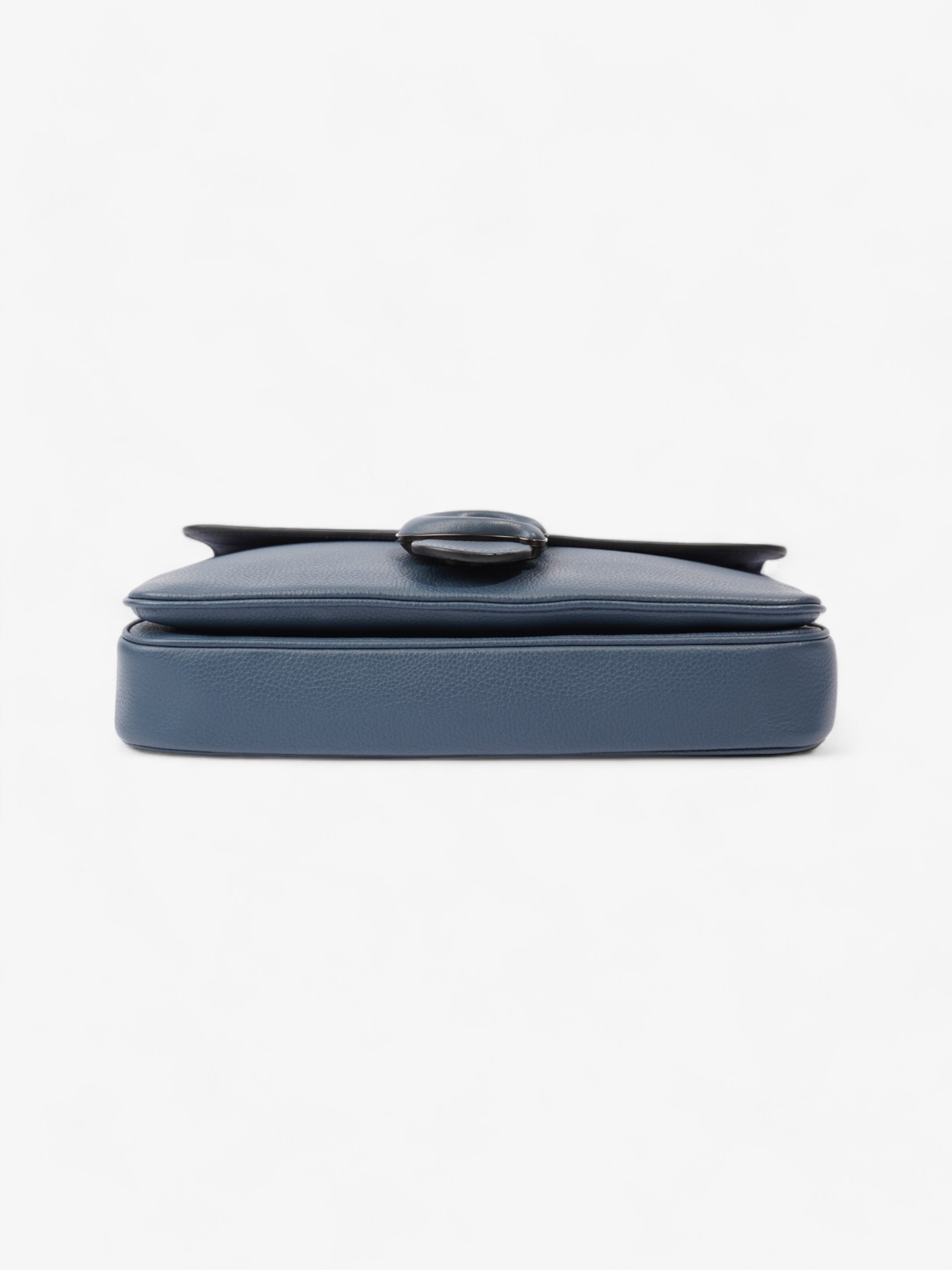 Coach Soft Tabby Messenger Midnight Blue Leather