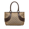 Brown Gucci GG Canvas Tote Bag