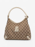 Gucci Abbey D-Ring Supreme / White Canvas