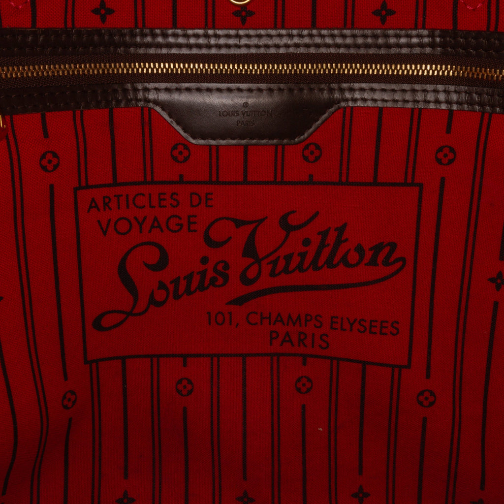 Louis Vuitton Neverfull GM Damier Ebene Canvas
