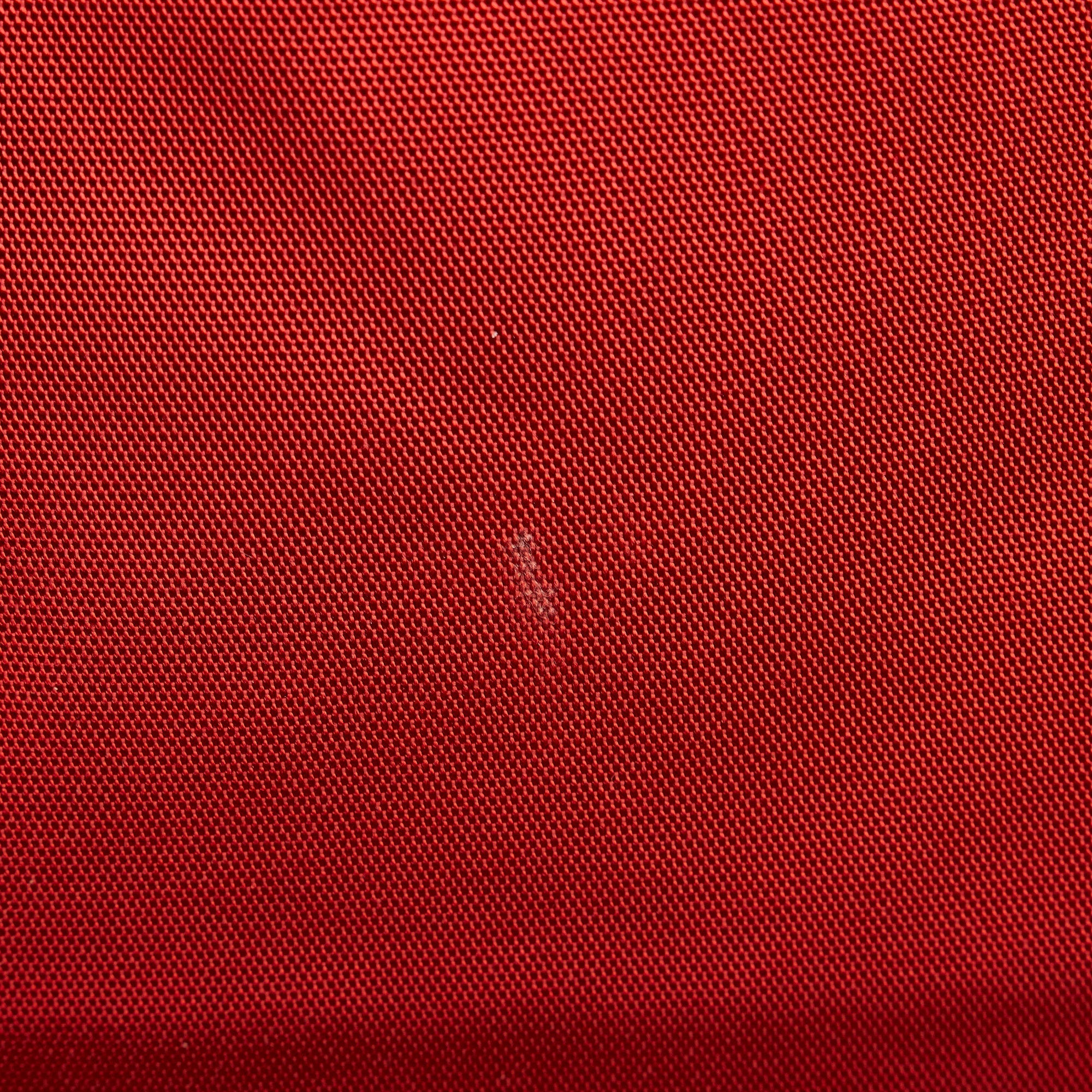 Red Gucci Nylon Tote Bag