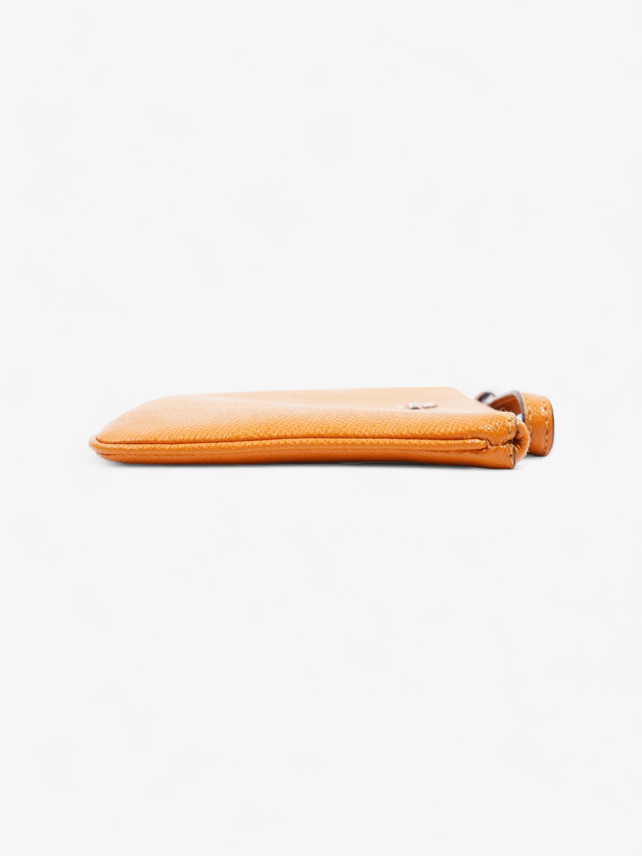 Coach Zip Wristlet Mustard Leather