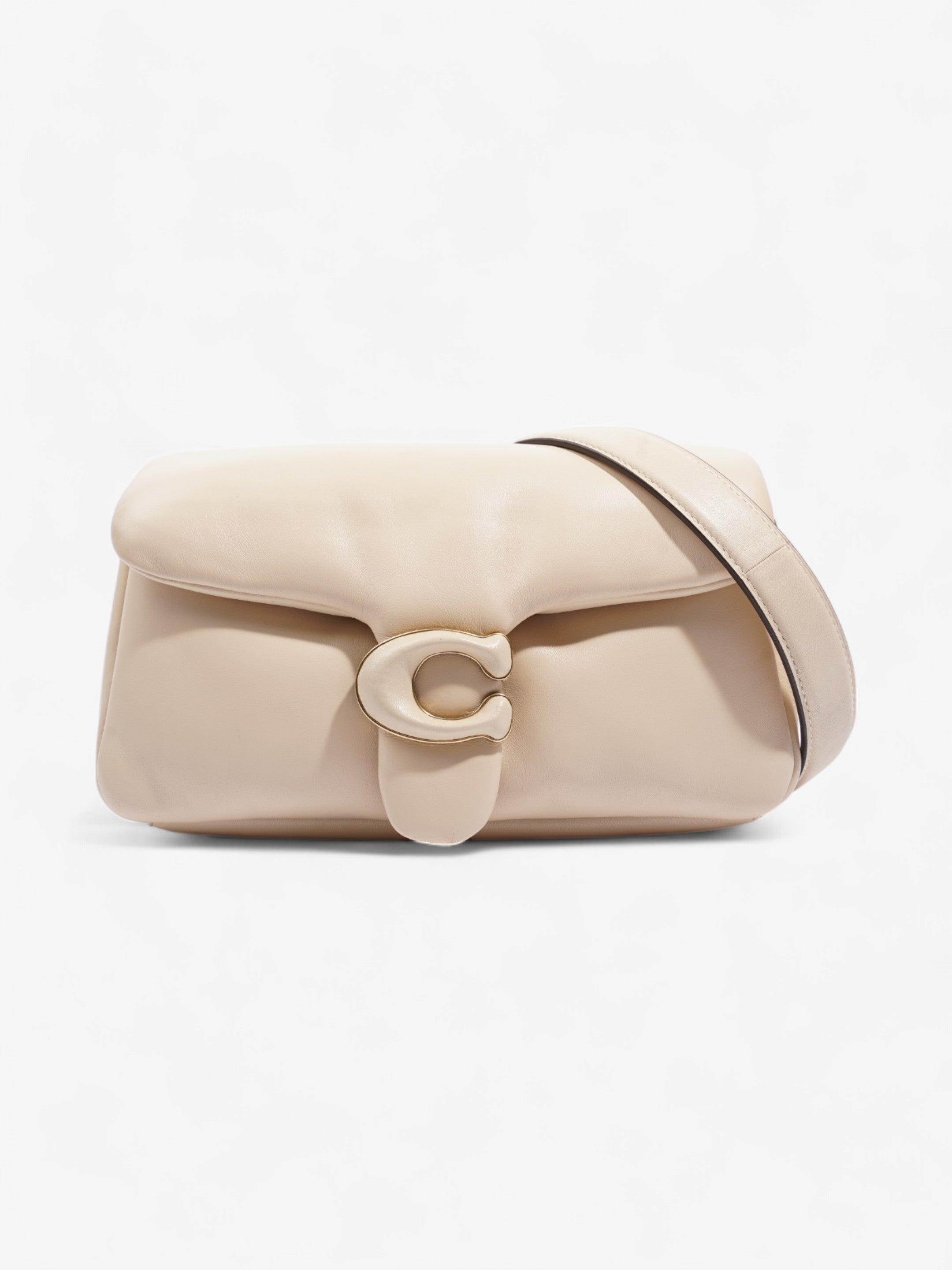 Coach Pillow Tabby Cream Nappa Leather 26