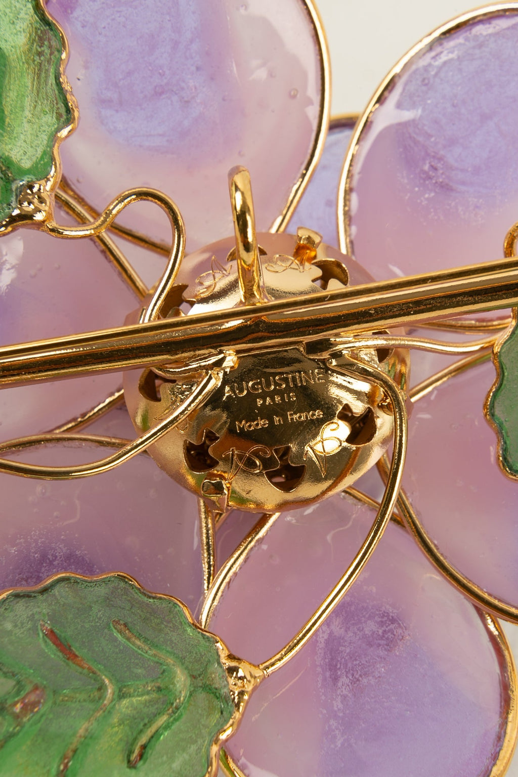 Broche / pendentif fleur Augustine