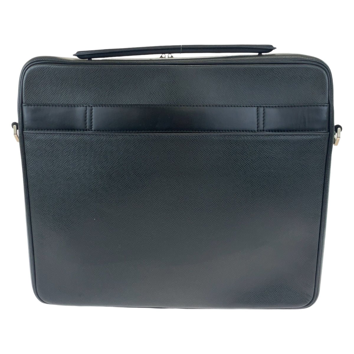 Louis Vuitton Taiga Odessa Black Leather Shoulder Bag