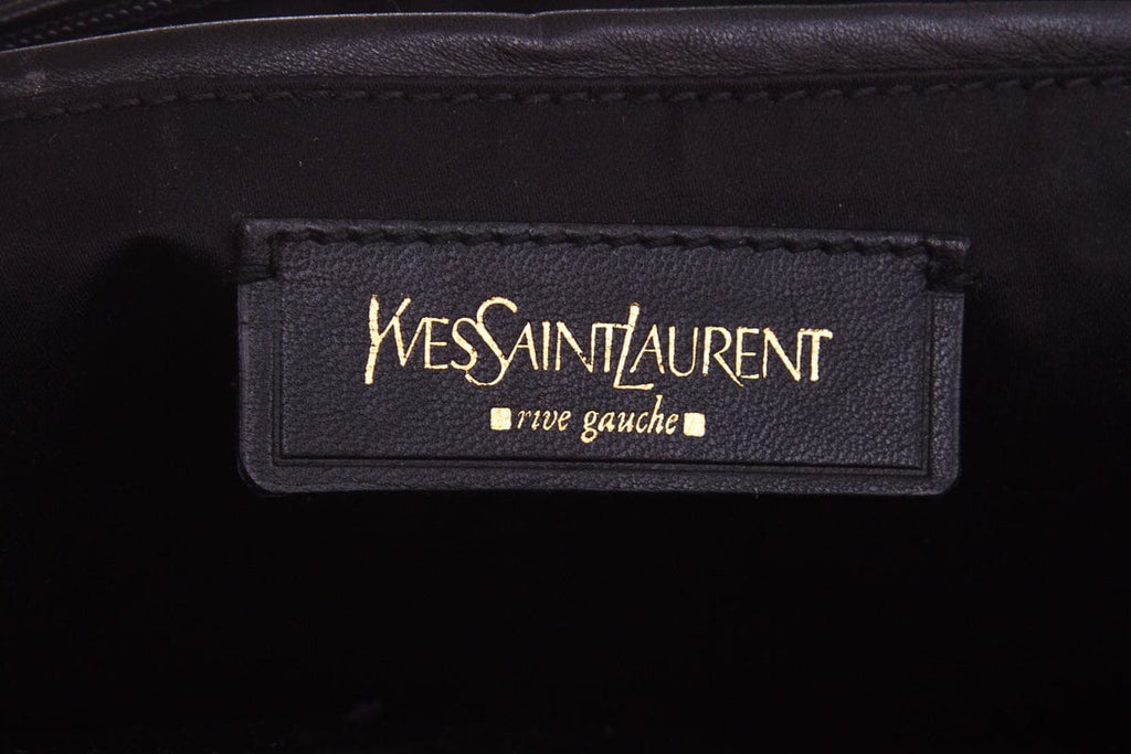 YSL Vintage Black patent Handbag