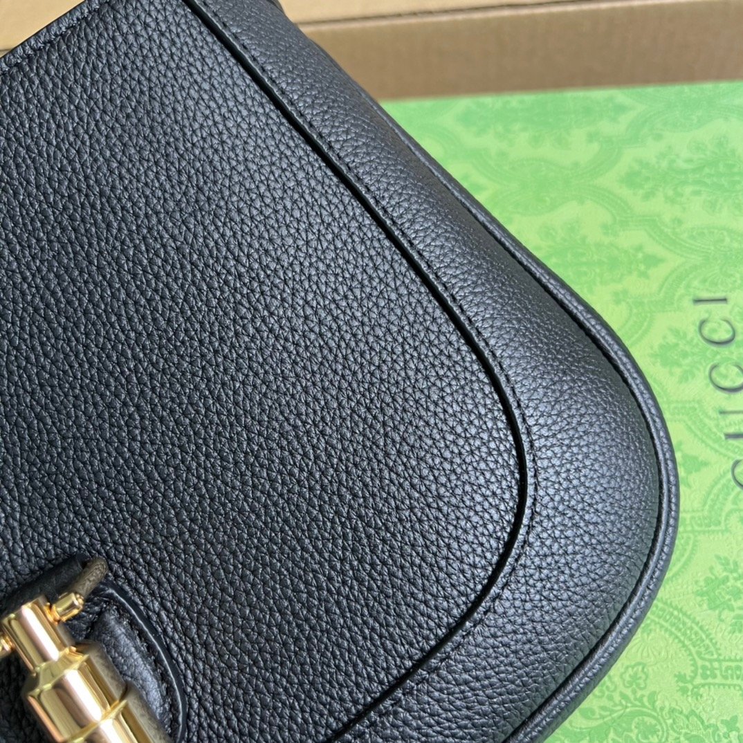 gg Jackie 1961 Small Shoulder Bag Black For Women, Women’s Bags 10.8in/28cm gg ‎636709 10O0G 1000