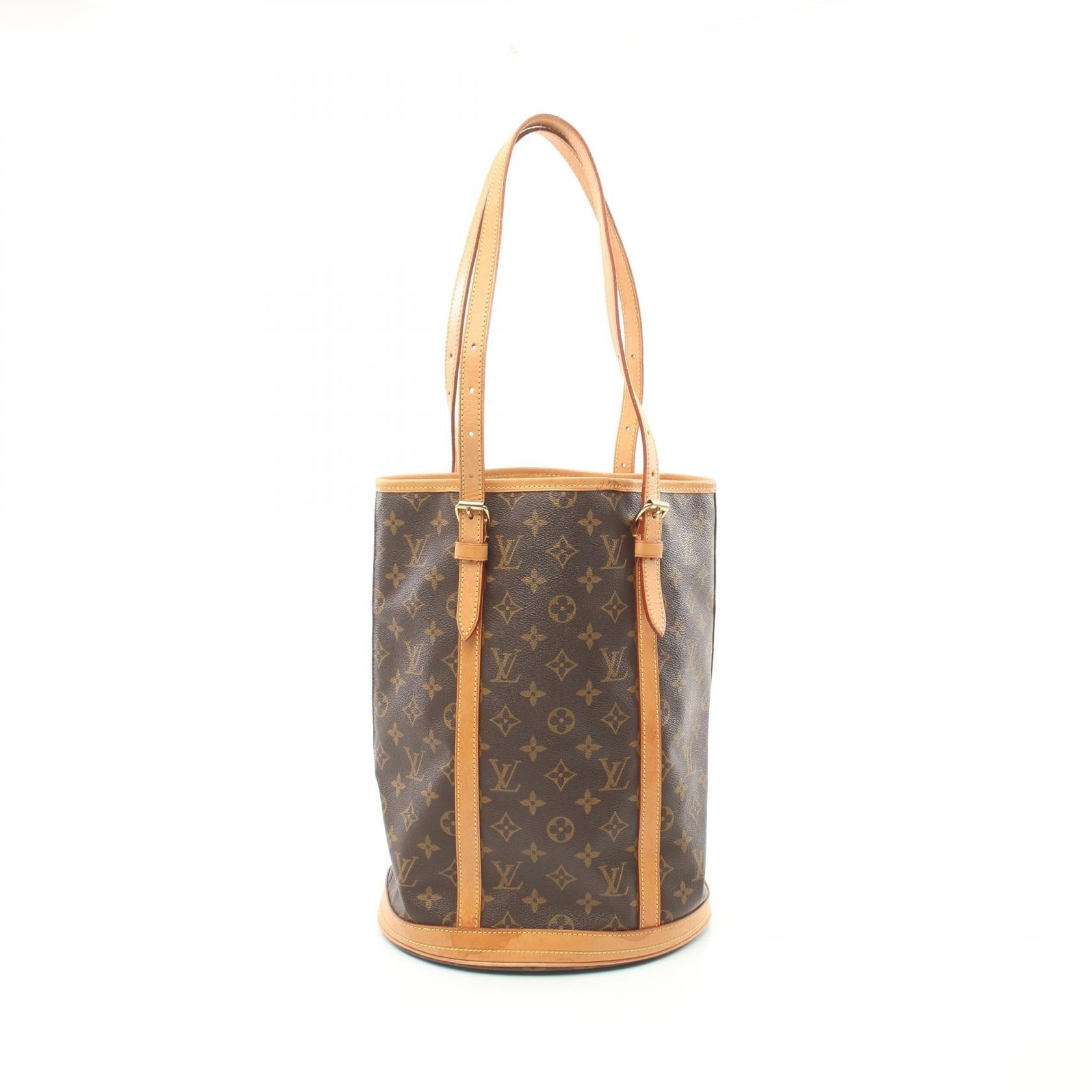 Louis Vuitton Monogram Bucket  Canvas Shoulder Bag