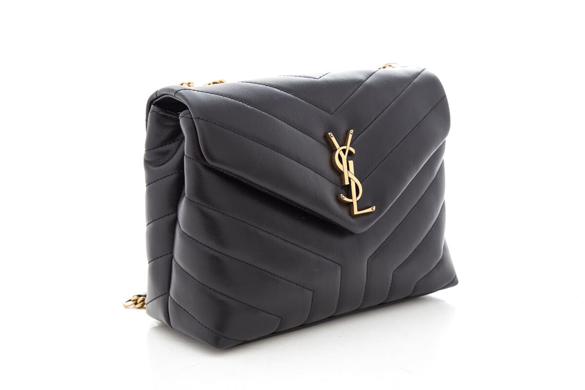 Saint Laurent Black Lou Lou Handbag