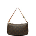 Louis Vuitton Monogram Pochette Accessories Handbag Accessories Pocket M51980 Brown PVC Leather  Louis Vuitton