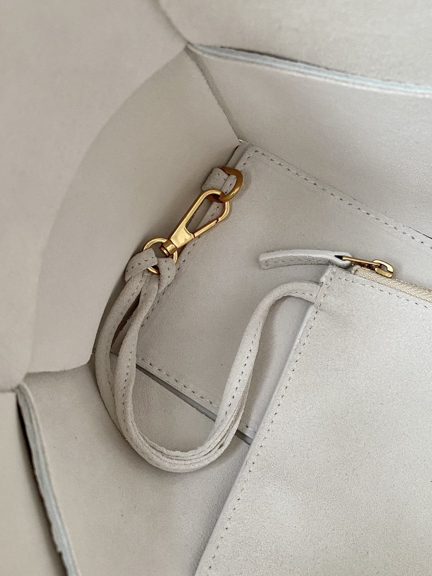 GLAMI Arco Tote Bag For Women 11.8in/30cm In Chalk 652867VCP119009