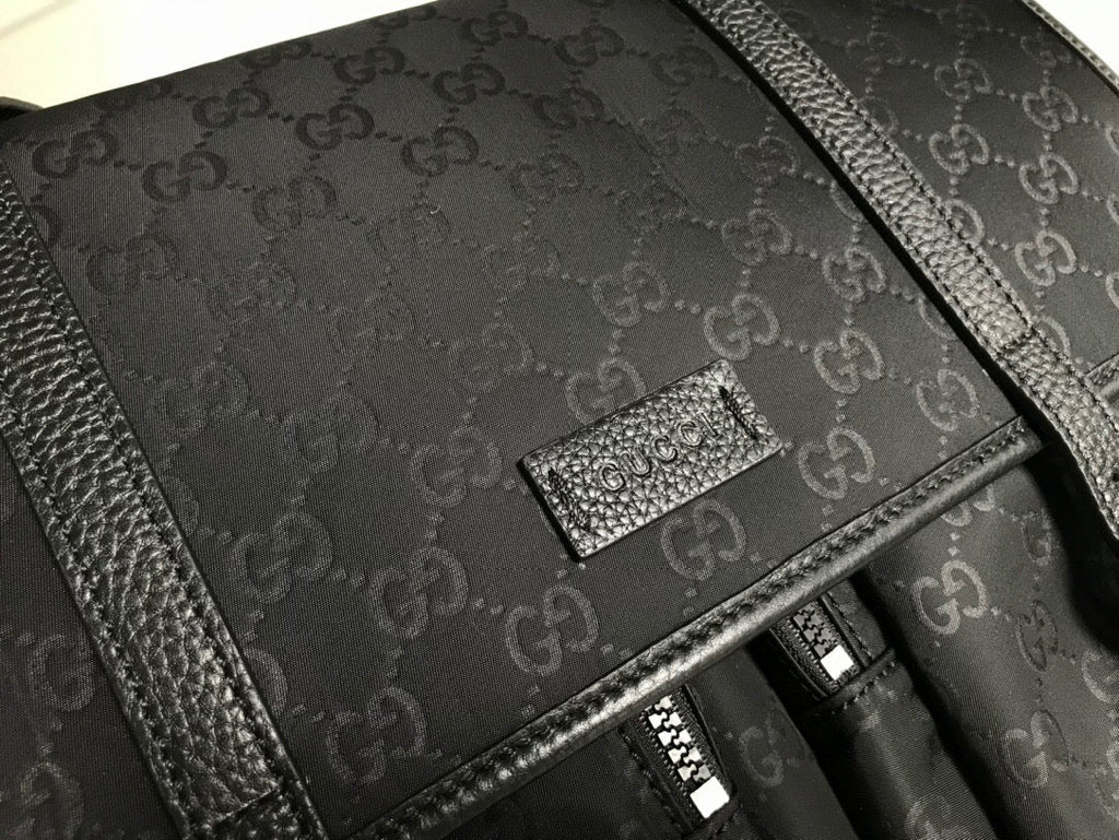 Glami Shoulder Bag Nylon Shima Black Glami Embossed For Men 13.8in/35cm Glami