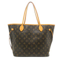 Louis Vuitton Neverfull Mm  Canvas Tote Bag ()