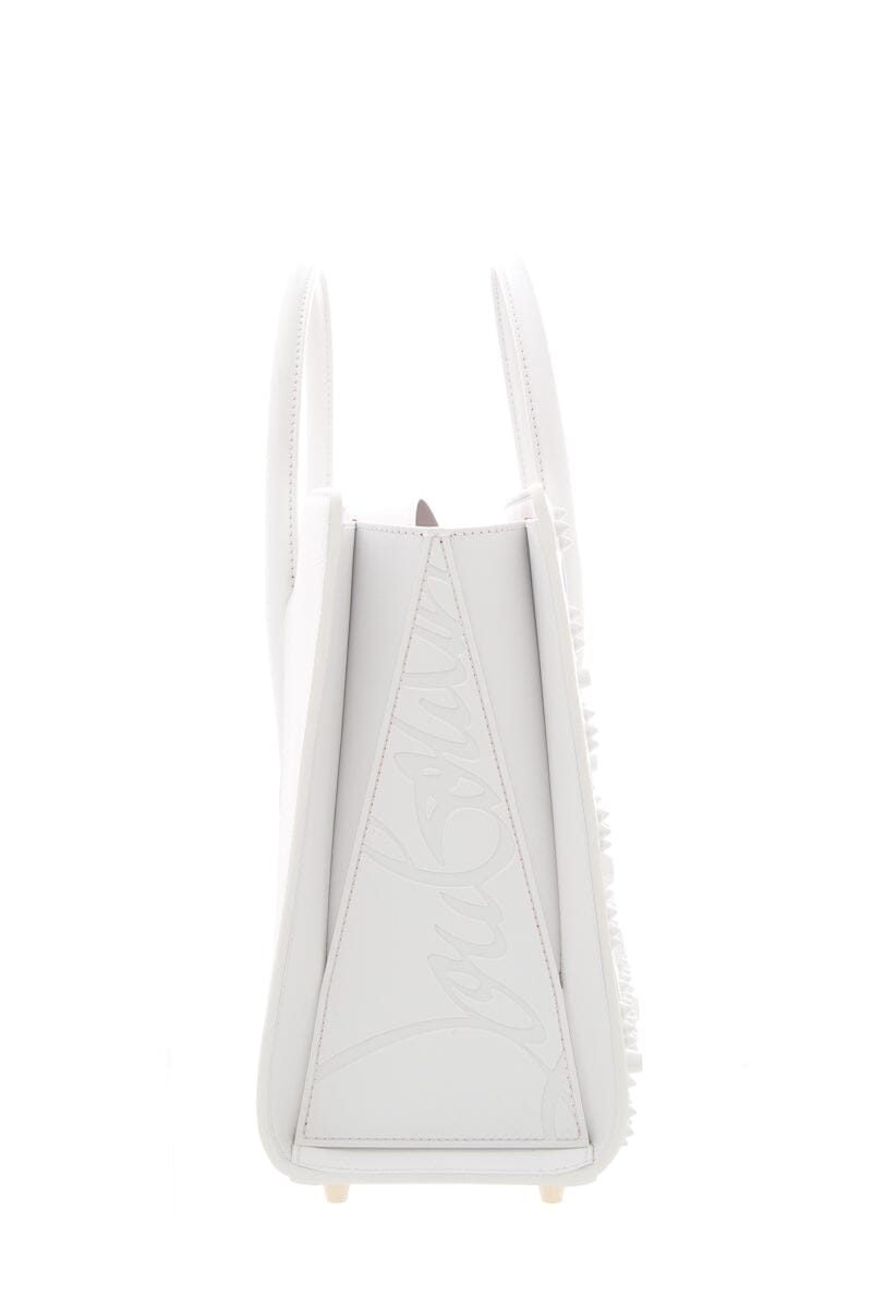 Christian Louboutin White Paloma Medium Handbag