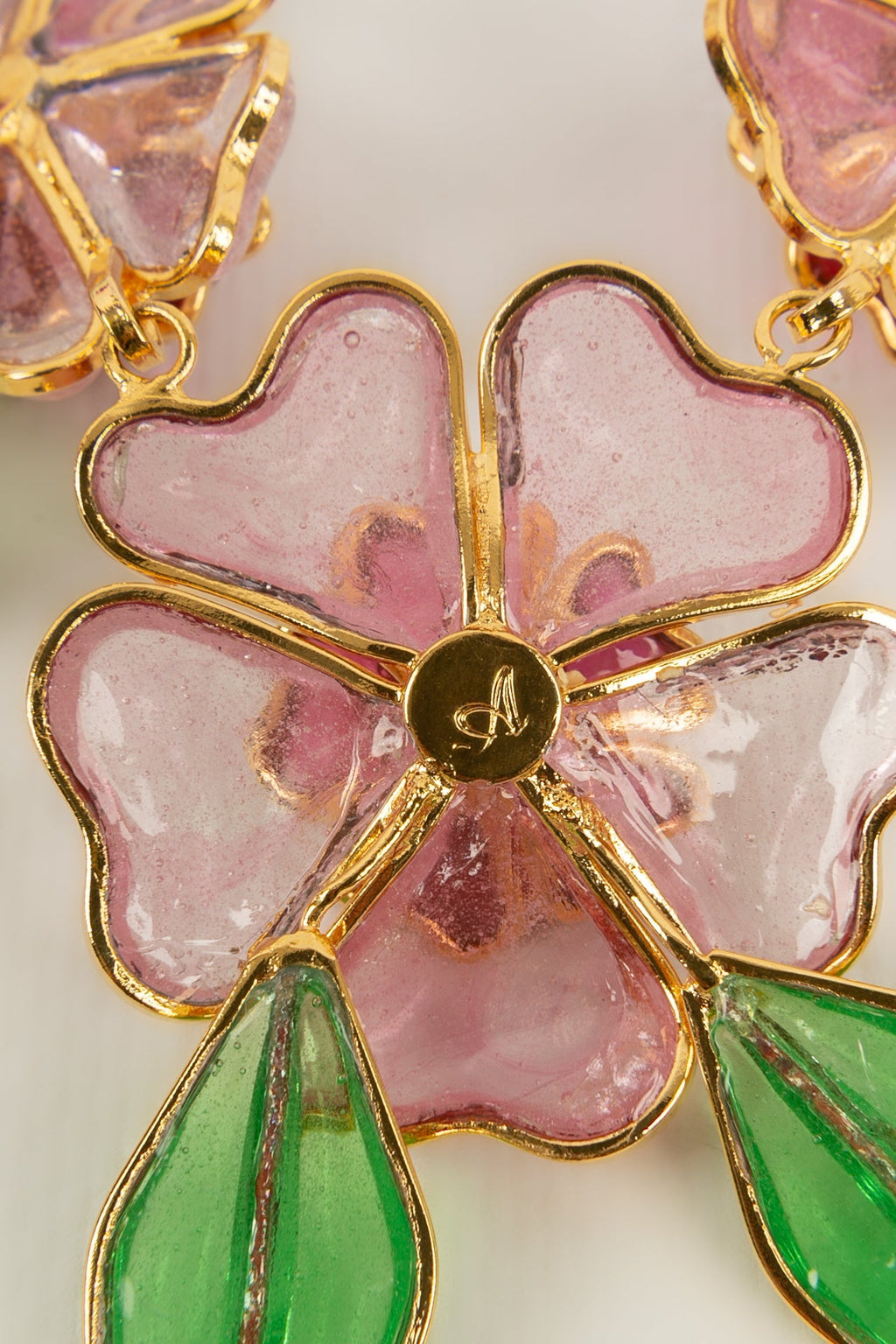 Collier fleurs Augustine