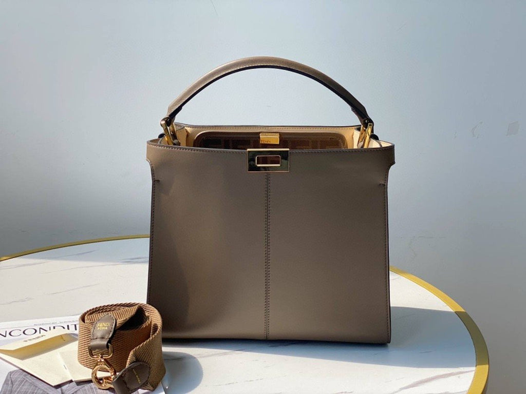 FI GlamI X-Lite Tote MeGLAMIum Light Brown Bag For Woman 30cm/12in