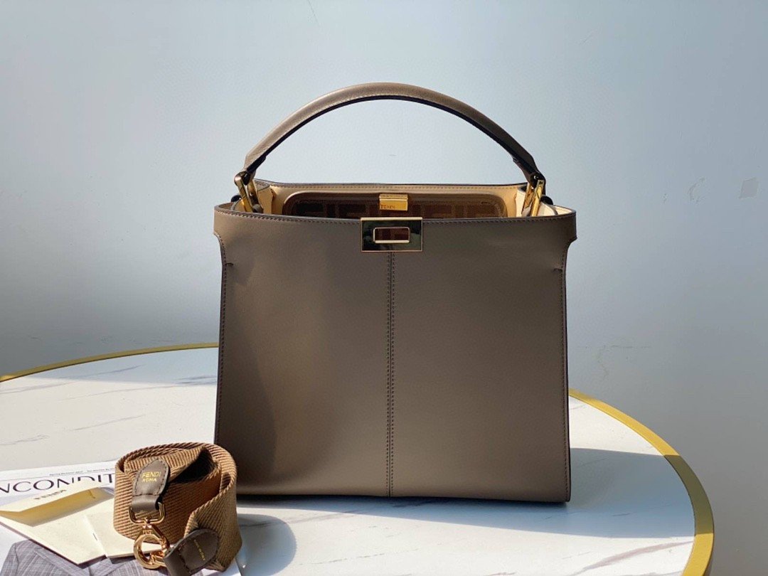 FI GlamI X-Lite Tote MeGLAMIum Light Brown Bag For Woman 30cm/12in