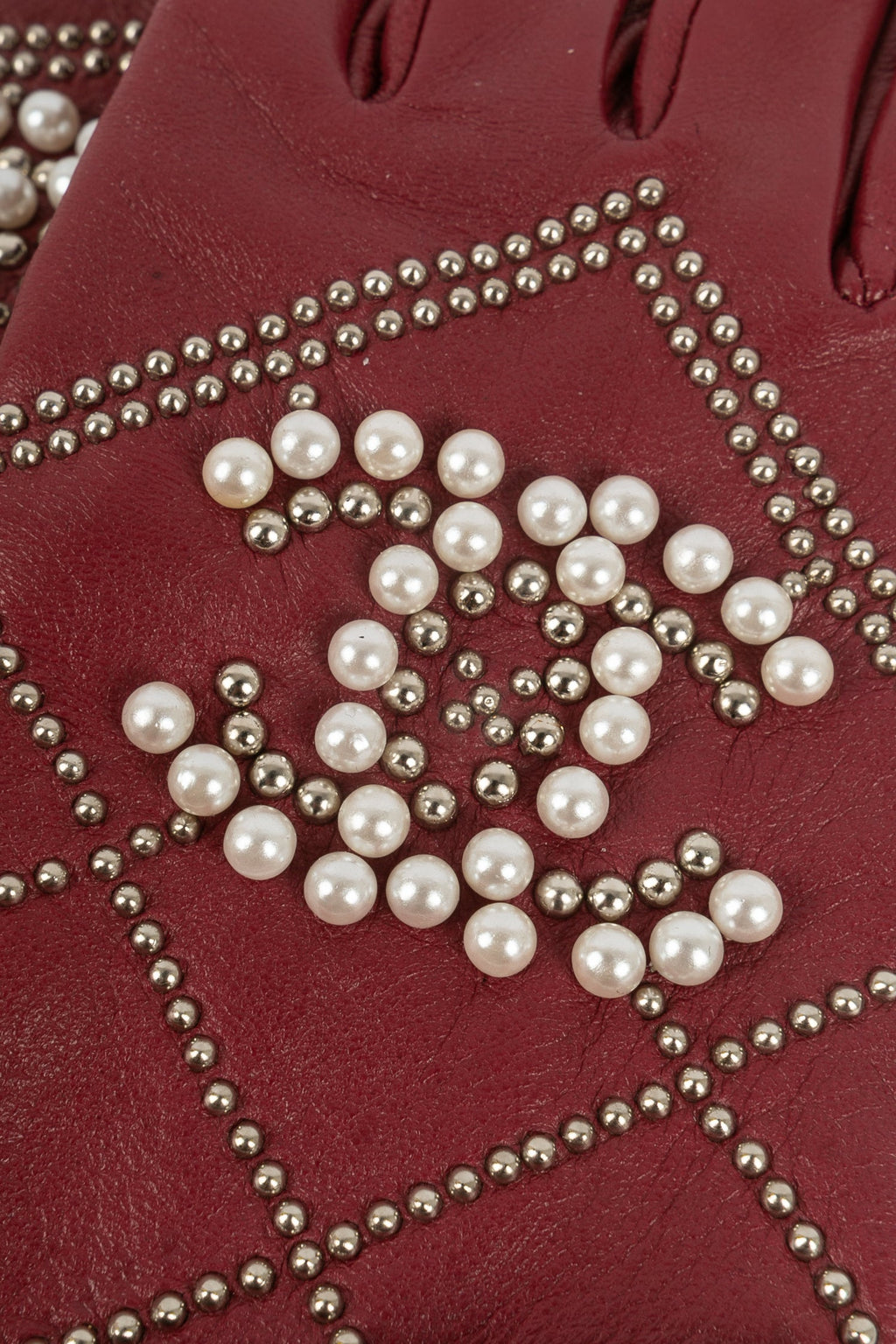 Gants en cuir Chanel