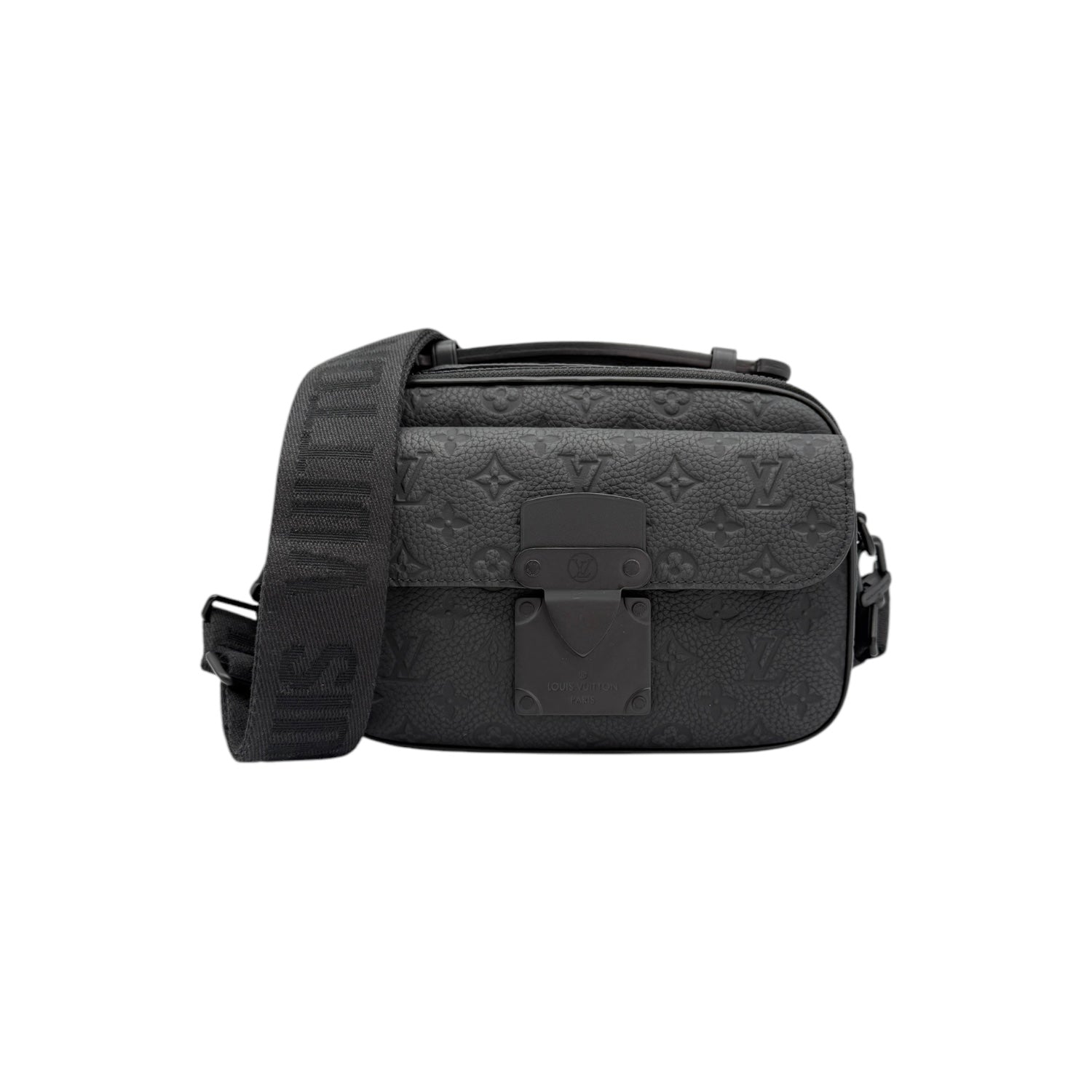 Louis Vuitton Monogram Taurillon S-Lock Messenger Bag