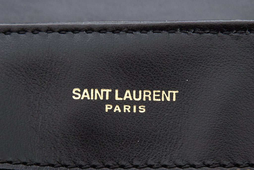Saint Laurent Black Lou Lou Handbag