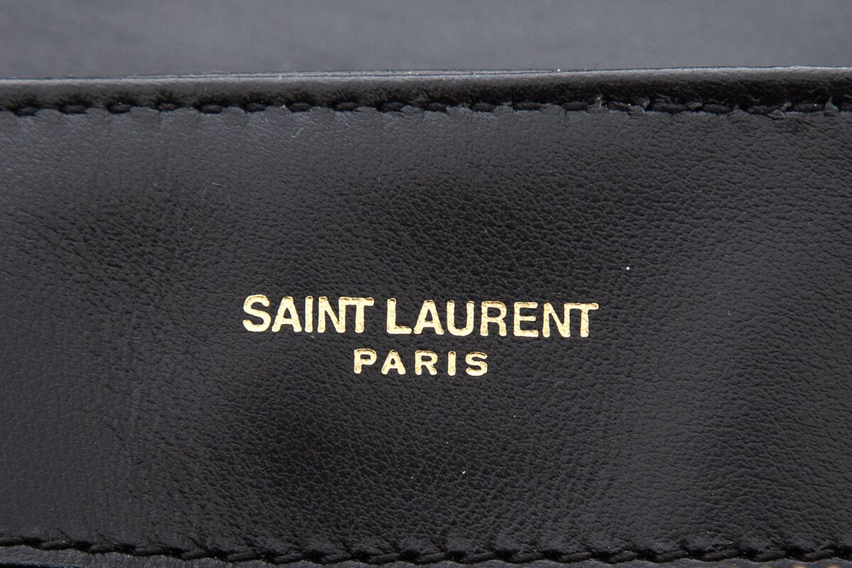 Saint Laurent Black Lou Lou Handbag