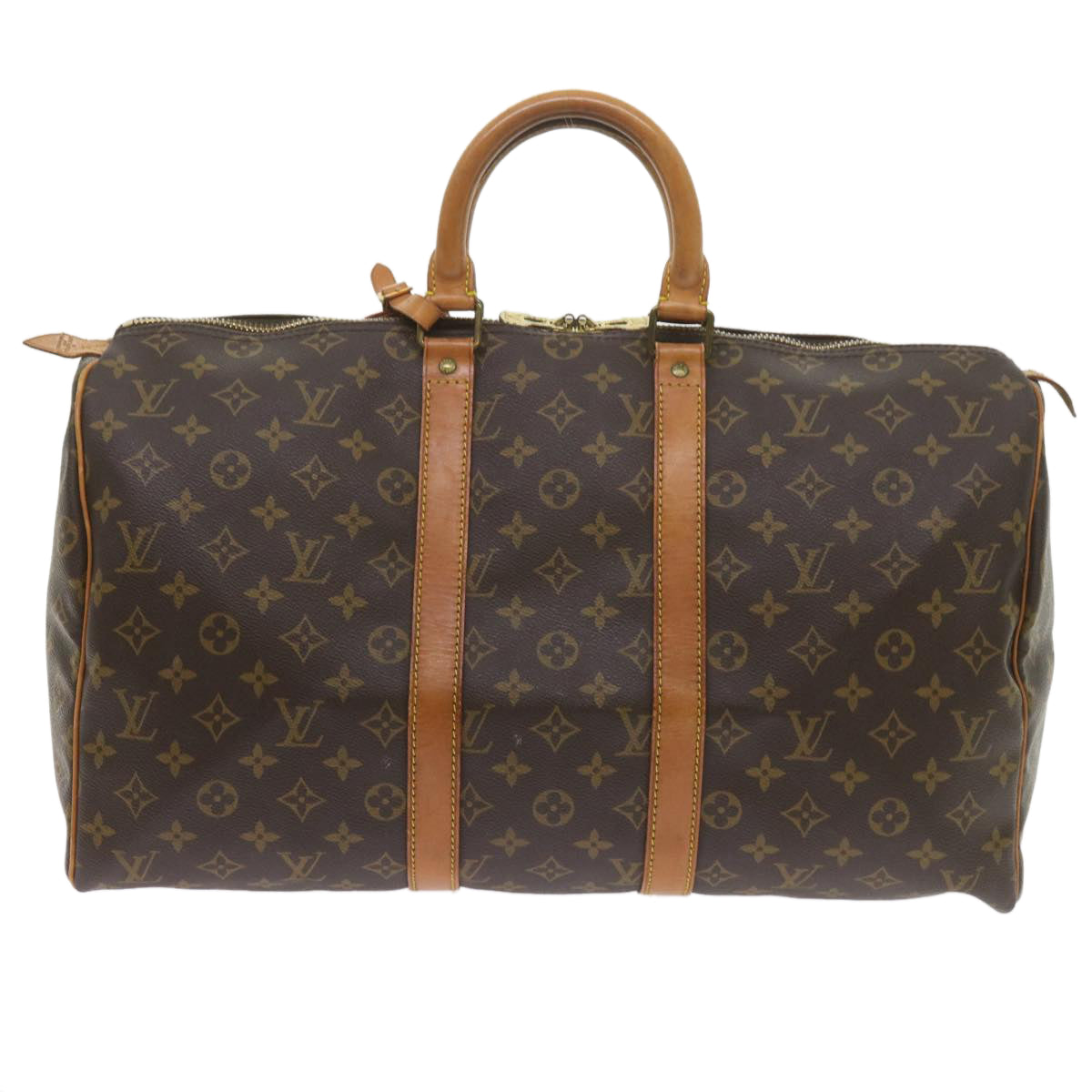 Louis Vuitton Keepall 45  Canvas Travel Bag ()