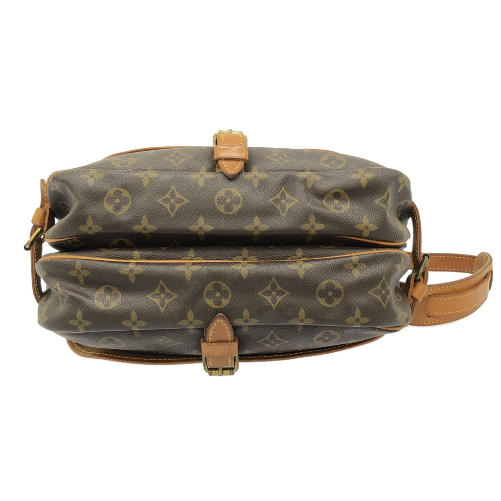 Louis Vuitton Saumur 30  Canvas Shoulder Bag ()