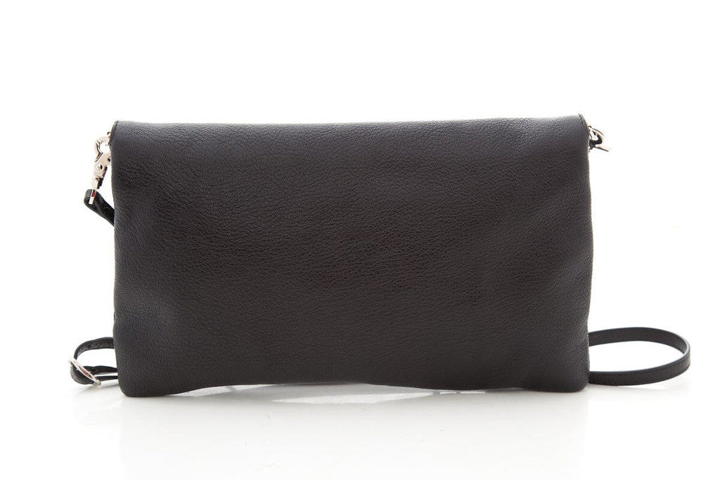 Balenciaga Black Edge Envelope Leather Cross-Body