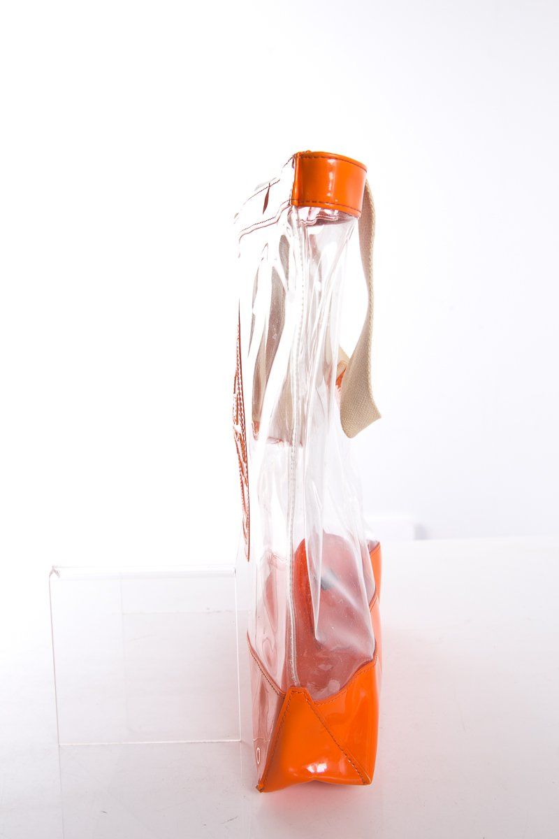Tory Burch Orange PVC Tote