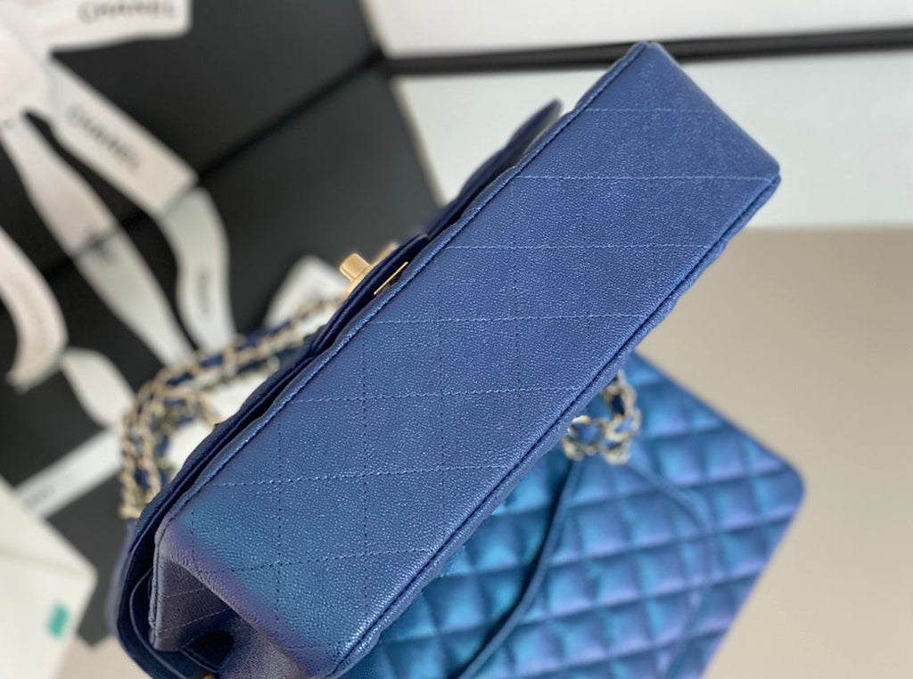 CHL Classic Handbag 26cm Blue For Women A01112