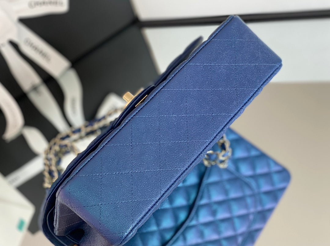 CHL Classic Handbag 26cm Blue For Women A01112