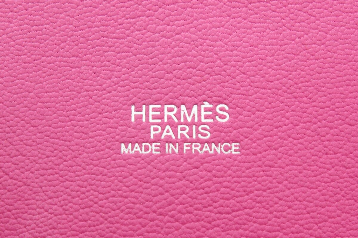 HermÃƒÆ’Ã‚Â¨s Pink Bolide Handbag Clemence 31