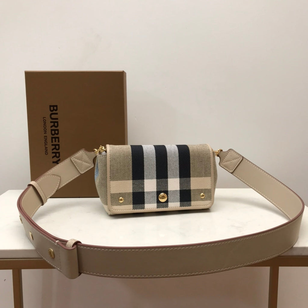 GLAMI Vintage Check And Small Crossbody Bag For Women, Bags 7.1in/18cm
