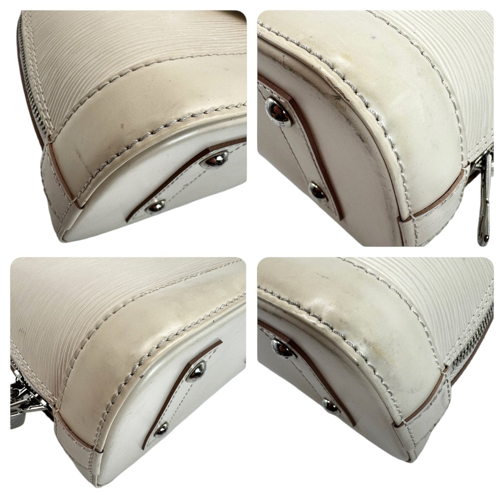 Louis Vuitton Epi Jacquard Alma BB Quartz Handbag