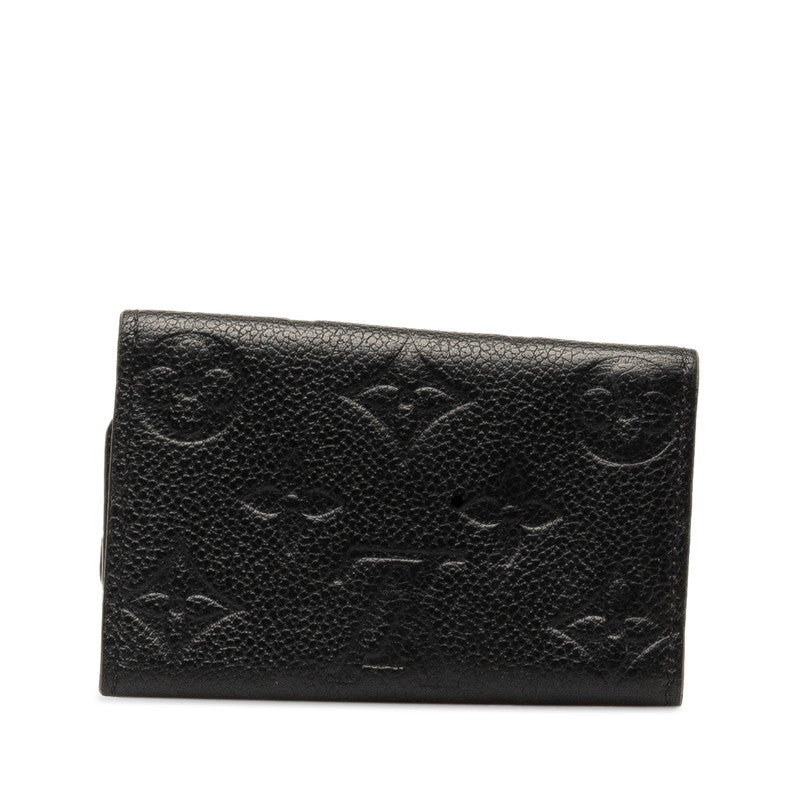 Louis Vuitton Monogram Amplant Multicle 6 Keycase M64421 Noir Black Leather  Louis Vuitton