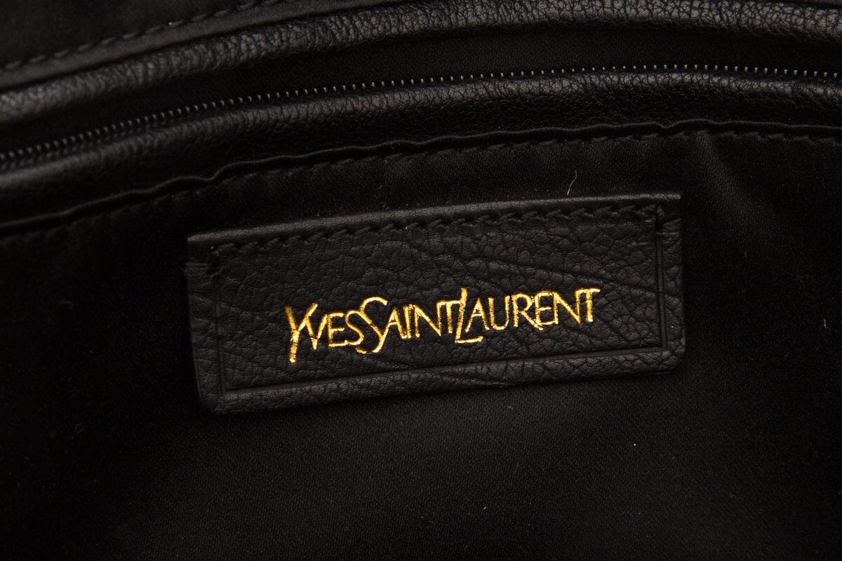 Yves Saint Laurent Cheetah Handle Bag
